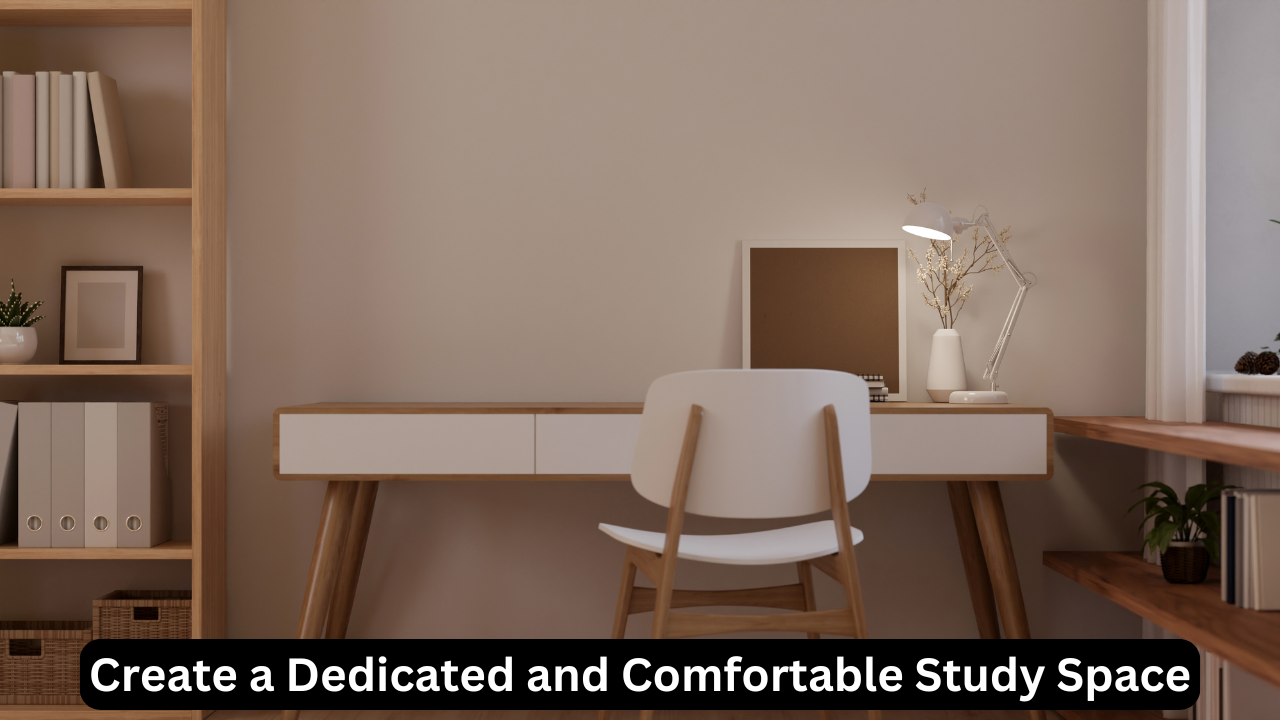 Create a Dedicated and Comfortable Study Space