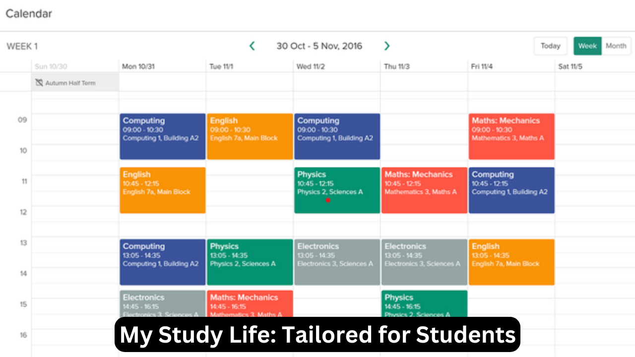 My Study Life: Tailored for Students