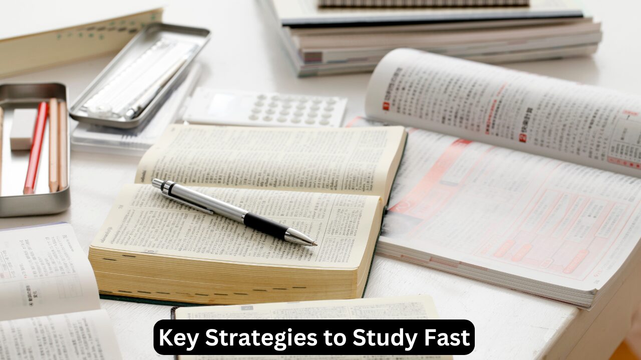 Key Strategies to Study Fast